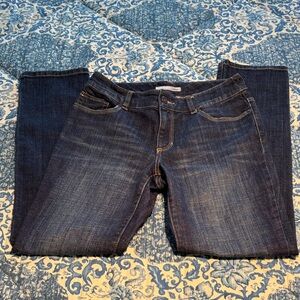 Chicos Platinum Blue Denim Women's Straight Leg Jeans (4)